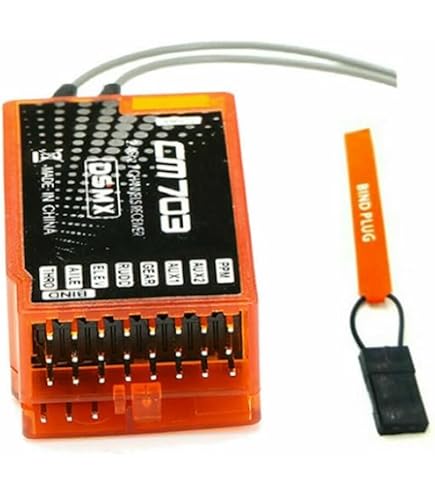 Amazon.com: Orange CM703 7CH DSMX Compatible Receiver– 2.4GHz 7